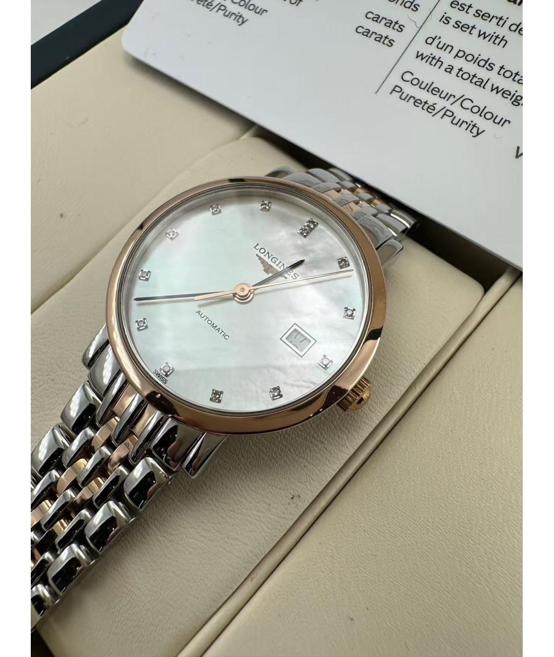 LONGINES Серебряные часы, фото 3