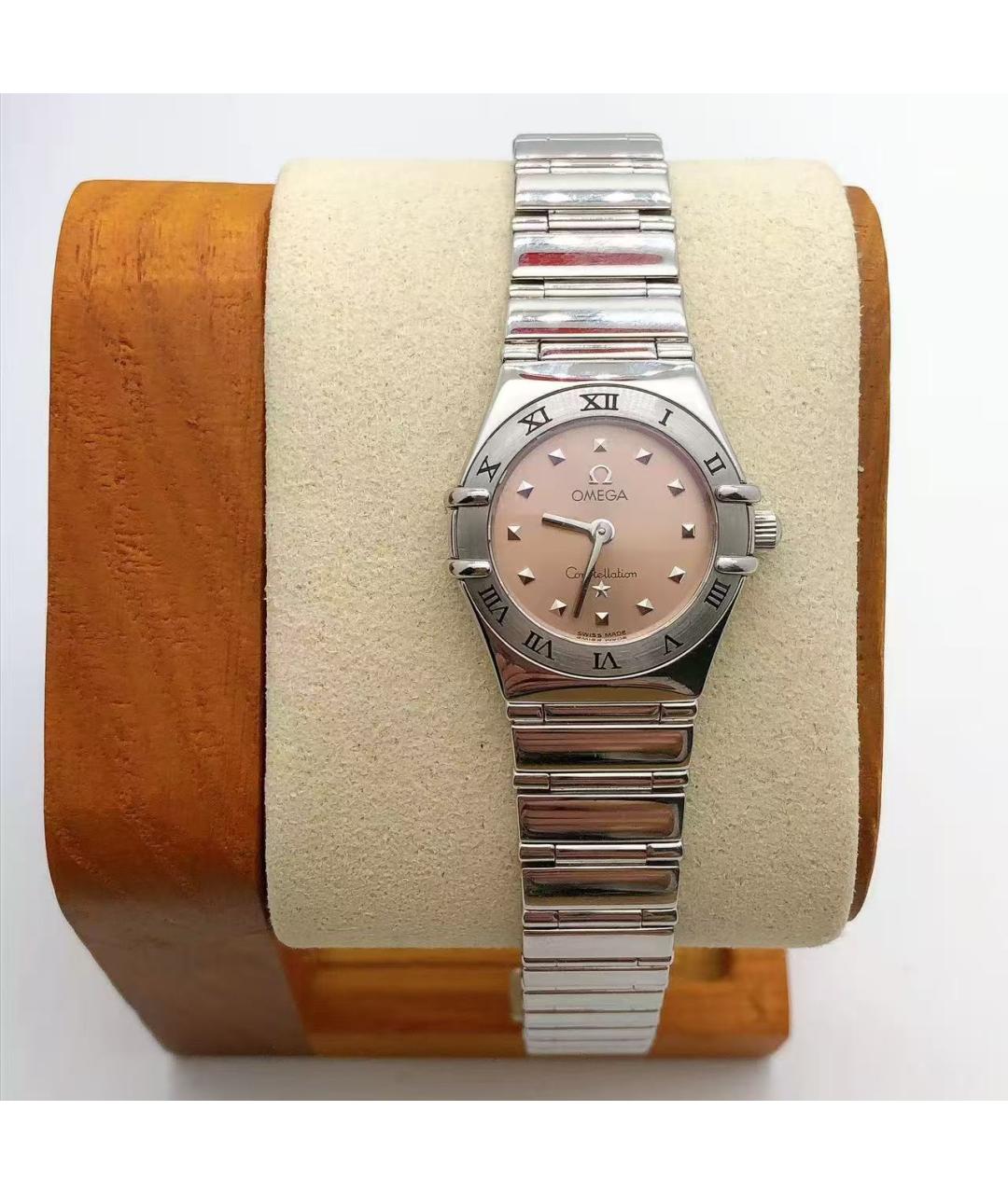 OMEGA Серебряные часы, фото 2