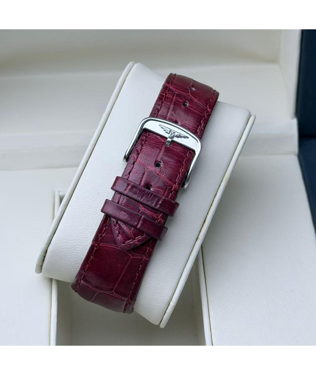 LONGINES Красные часы, фото 5