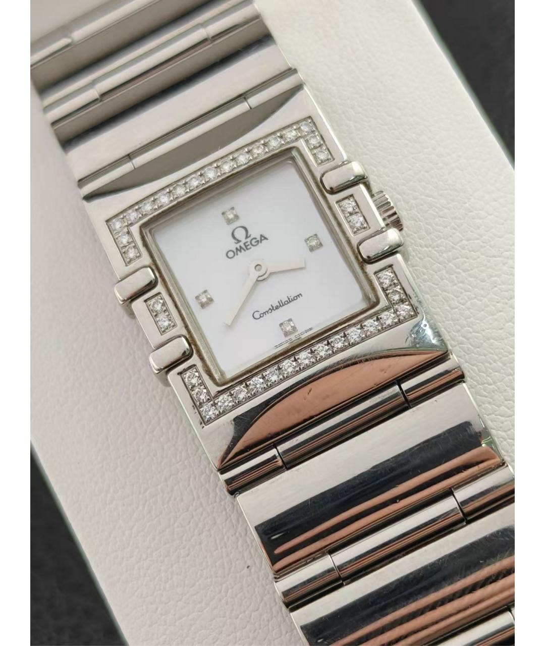 OMEGA Серебряные часы, фото 4