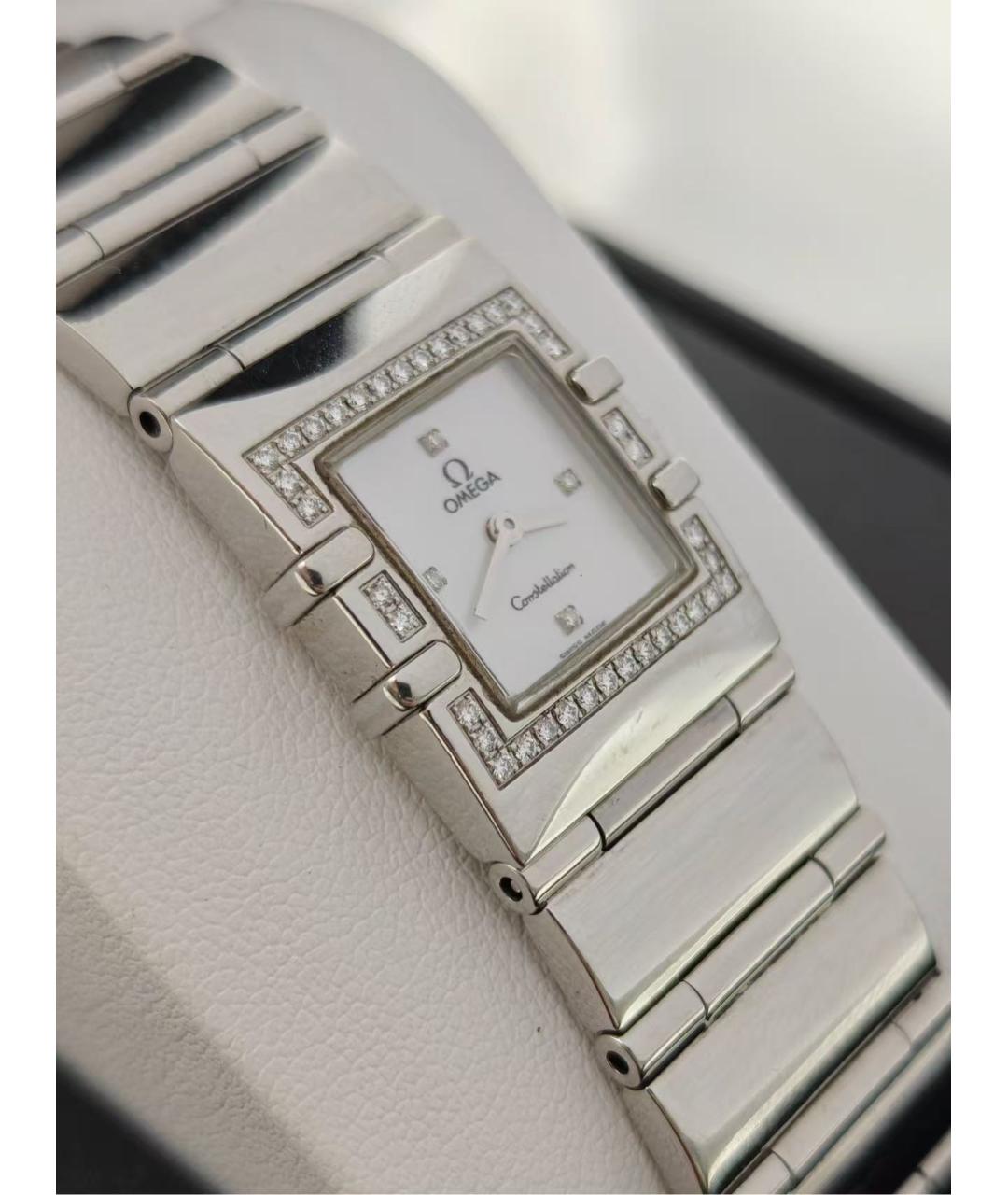 OMEGA Серебряные часы, фото 6