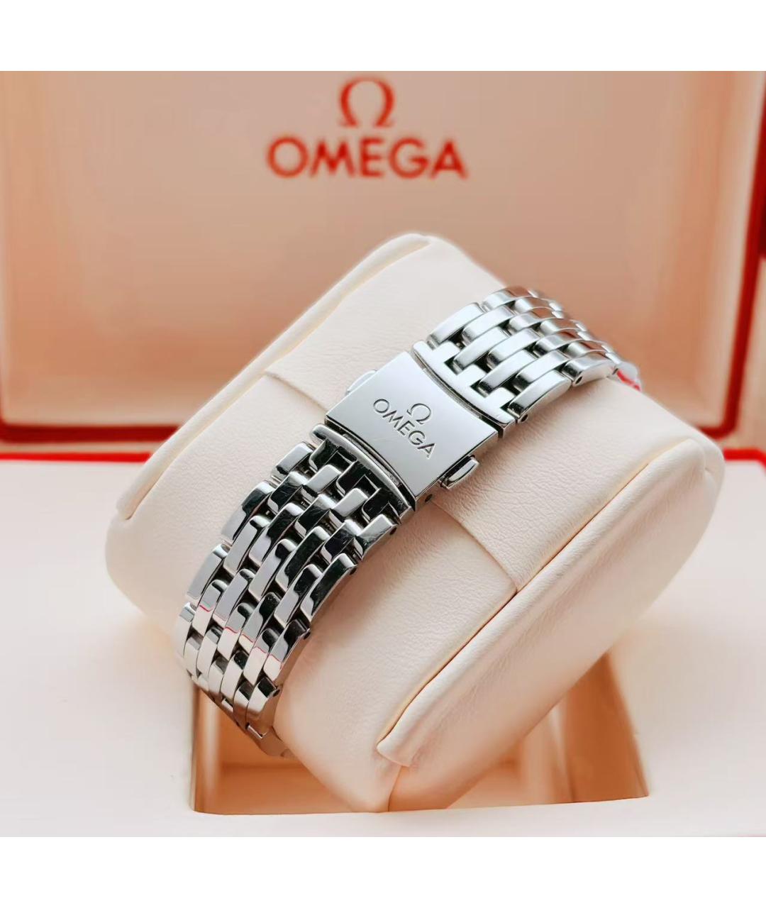 OMEGA Серебряные часы, фото 4