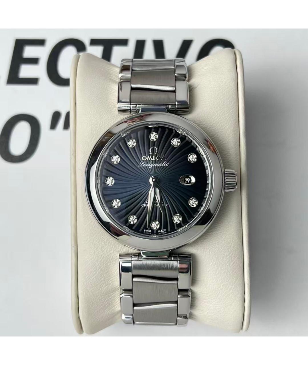 OMEGA Серебряные часы, фото 2