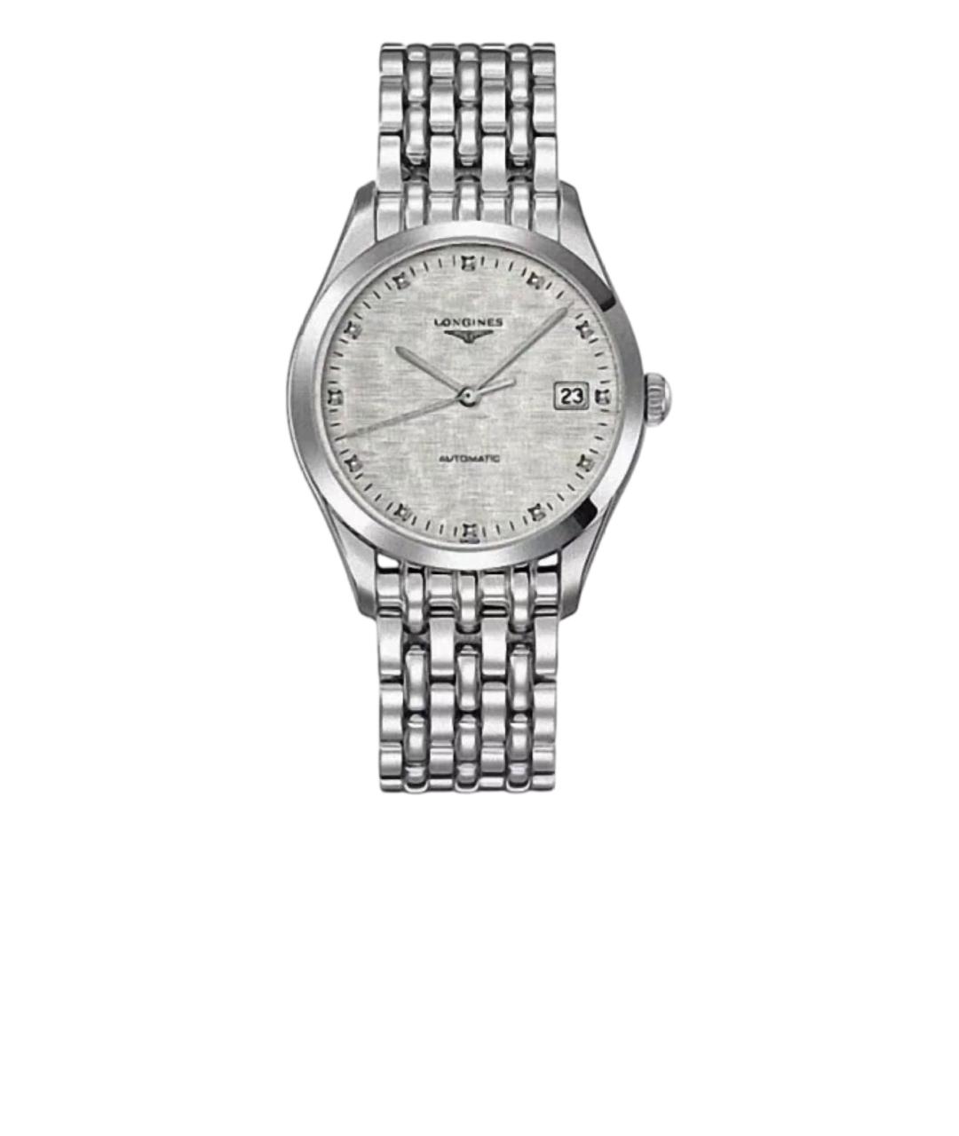 LONGINES Серебряные часы, фото 7