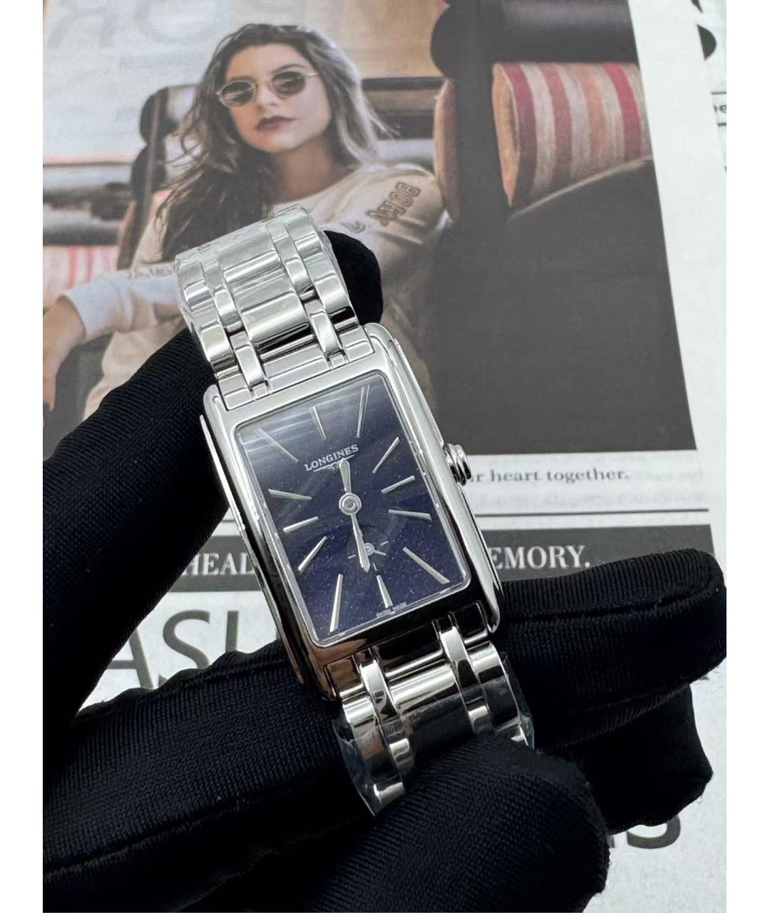 LONGINES Серебряные часы, фото 3