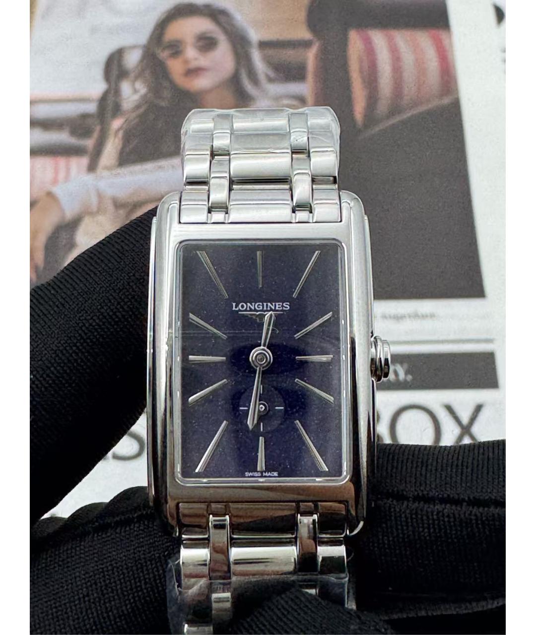 LONGINES Серебряные часы, фото 5