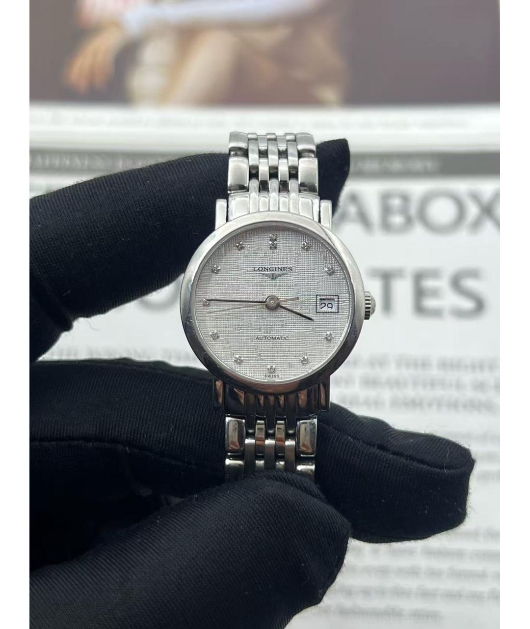 LONGINES Серебряные часы, фото 2