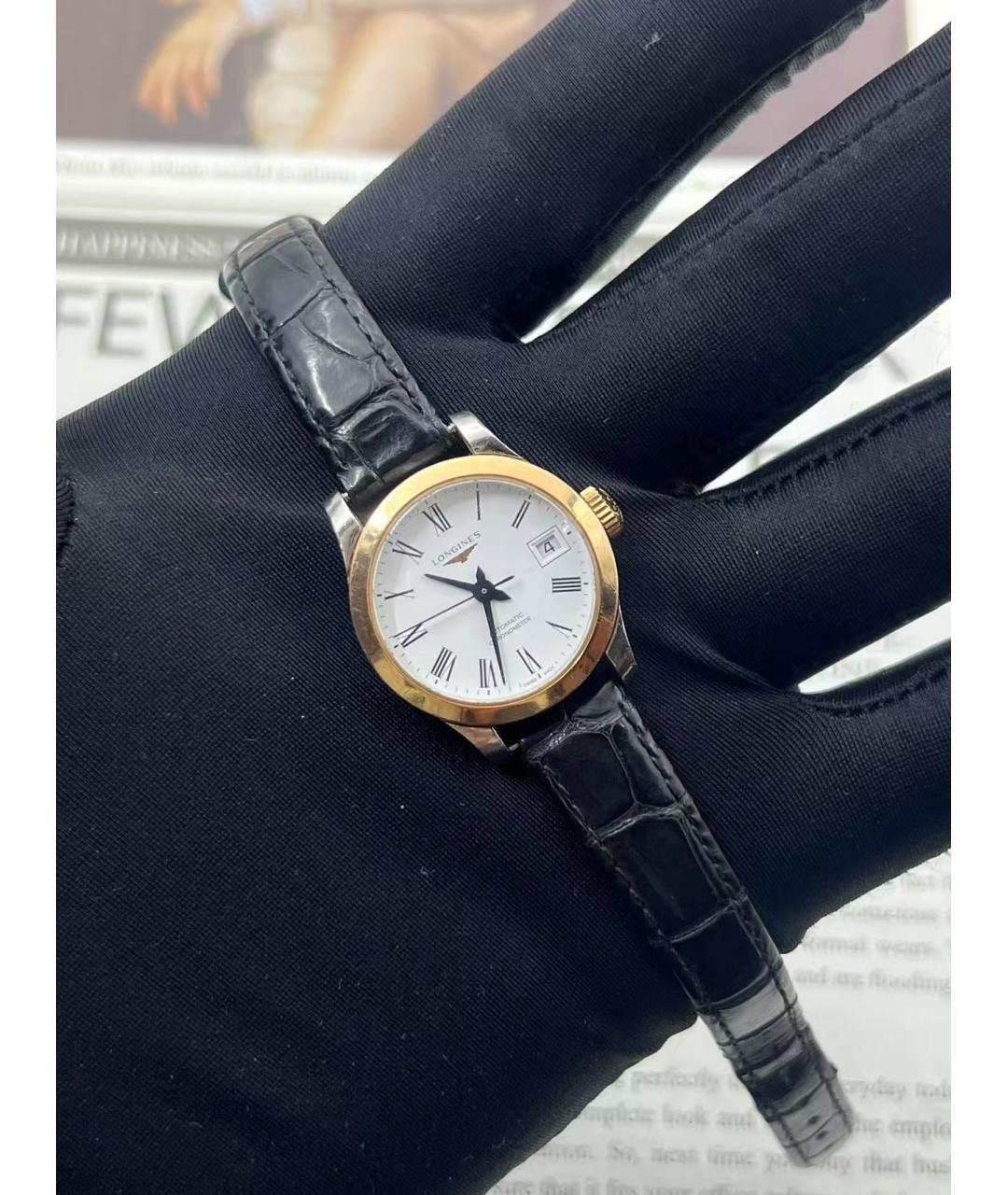 LONGINES Серебряные часы из розового золота, фото 6