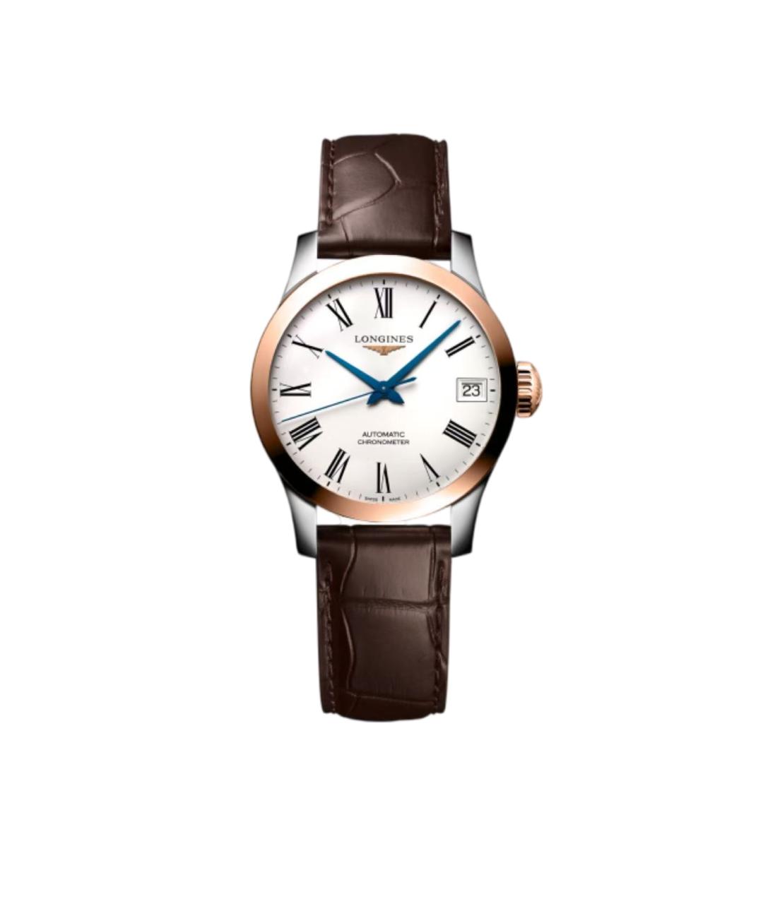 LONGINES Серебряные часы из розового золота, фото 1