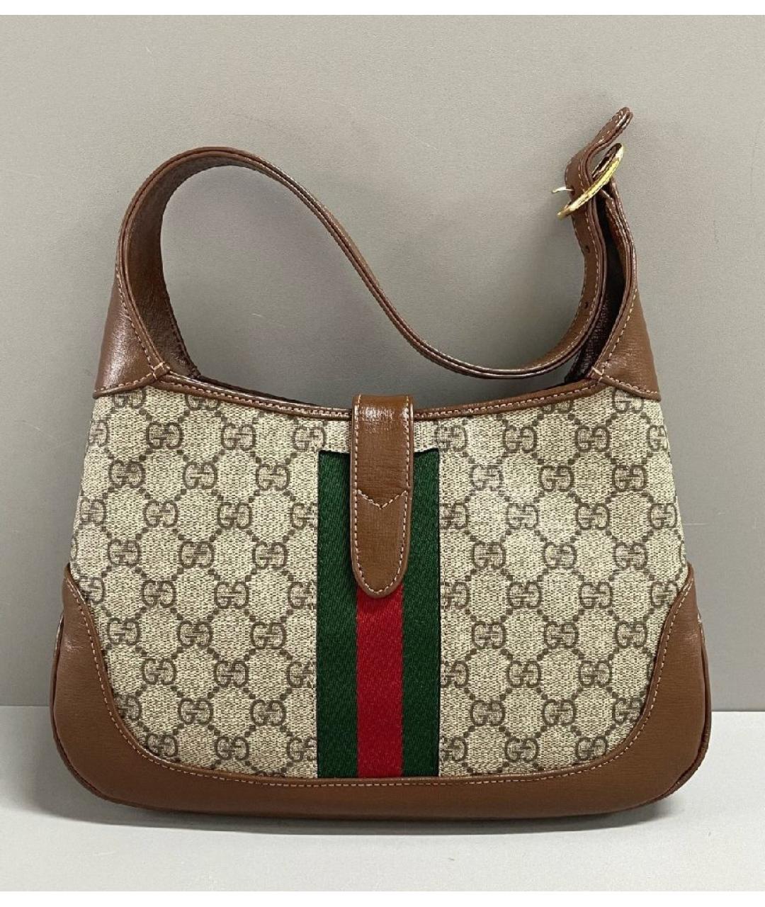 GUCCI Бежевая сумка с короткими ручками, фото 2