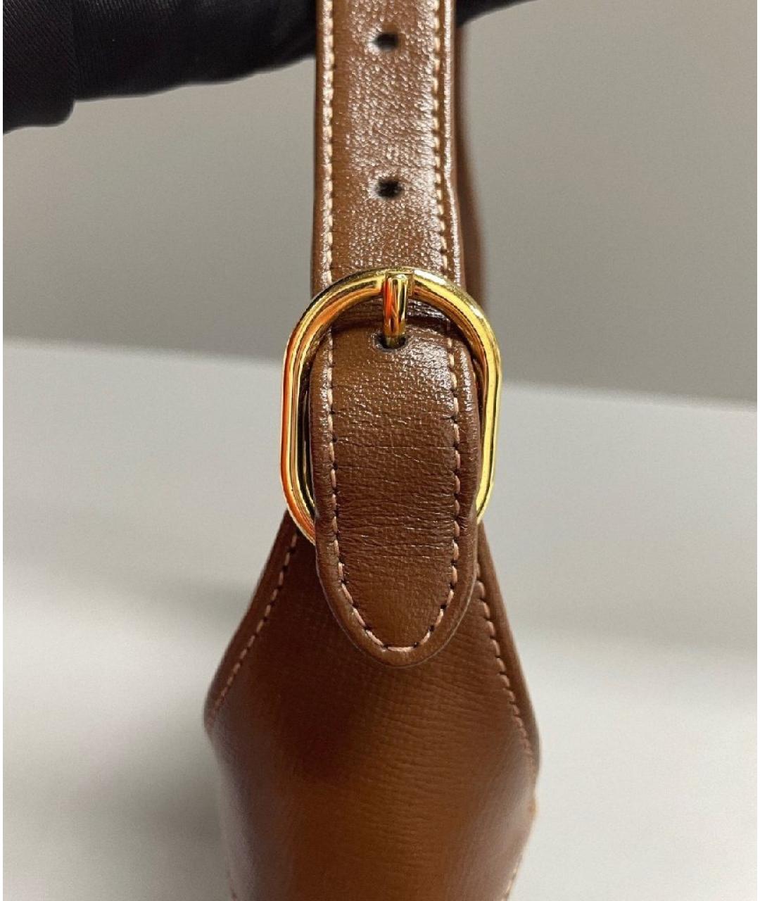 GUCCI Бежевая сумка с короткими ручками, фото 3