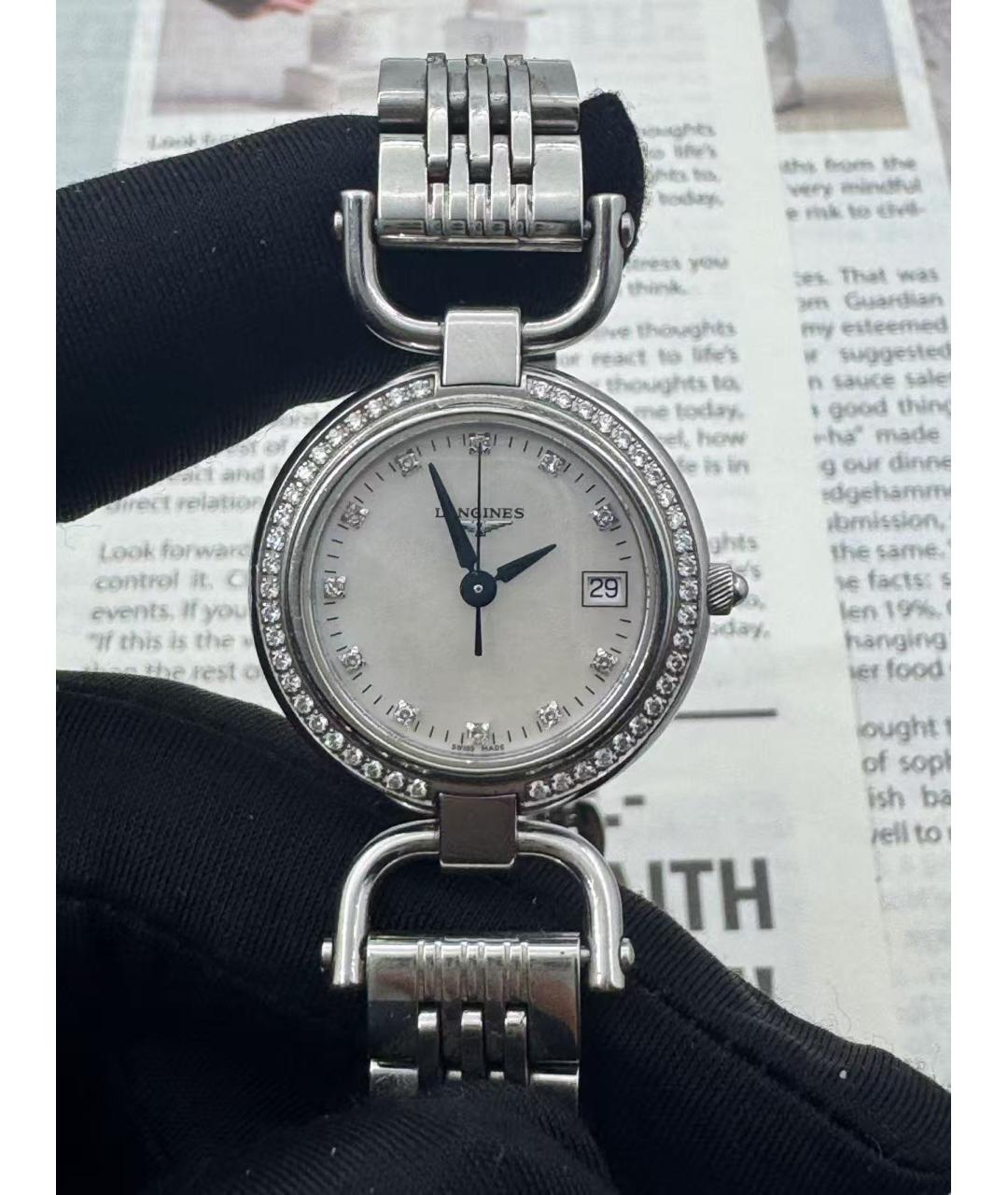 LONGINES Серебряные часы, фото 3