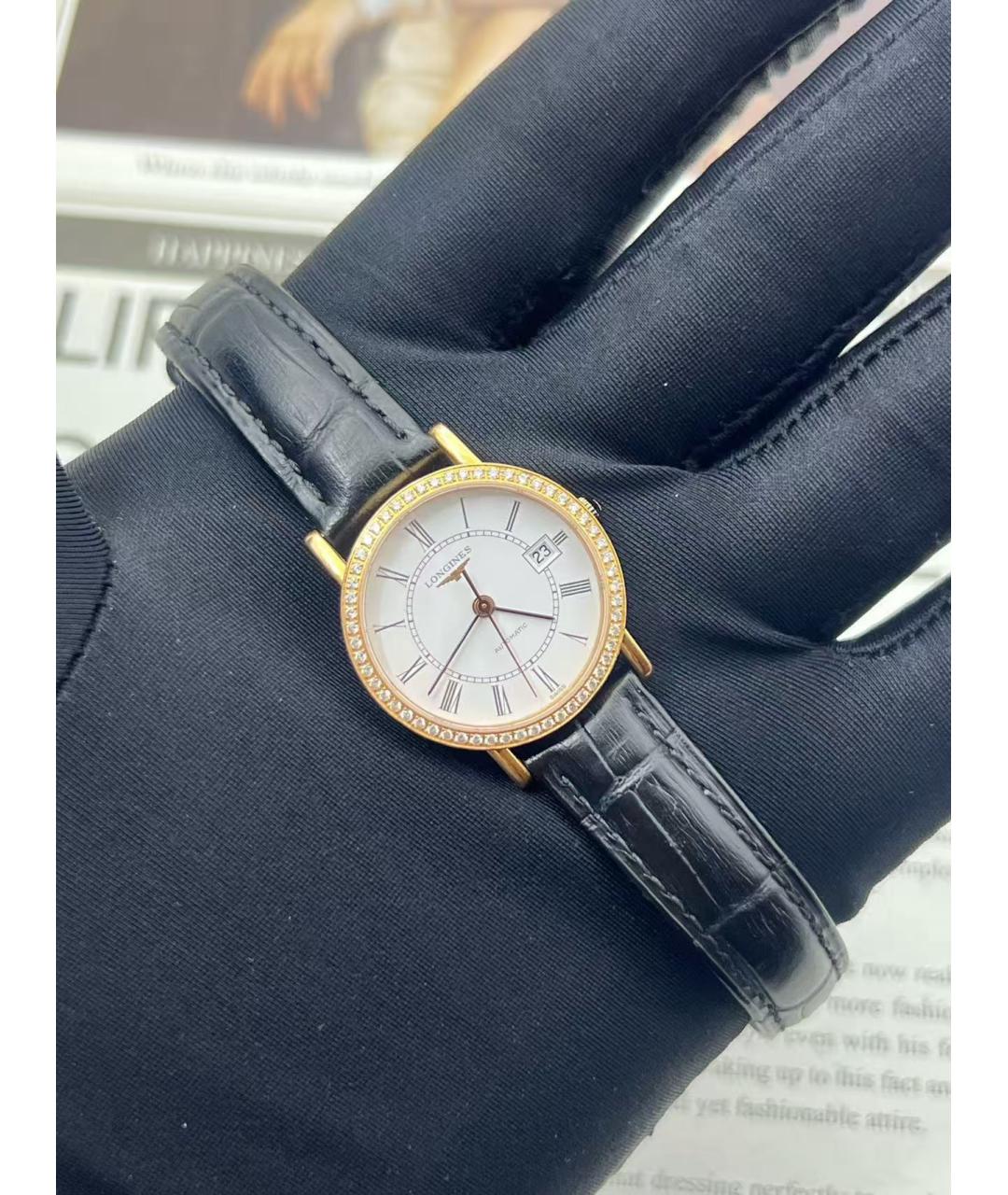 LONGINES Золотые часы из розового золота, фото 6