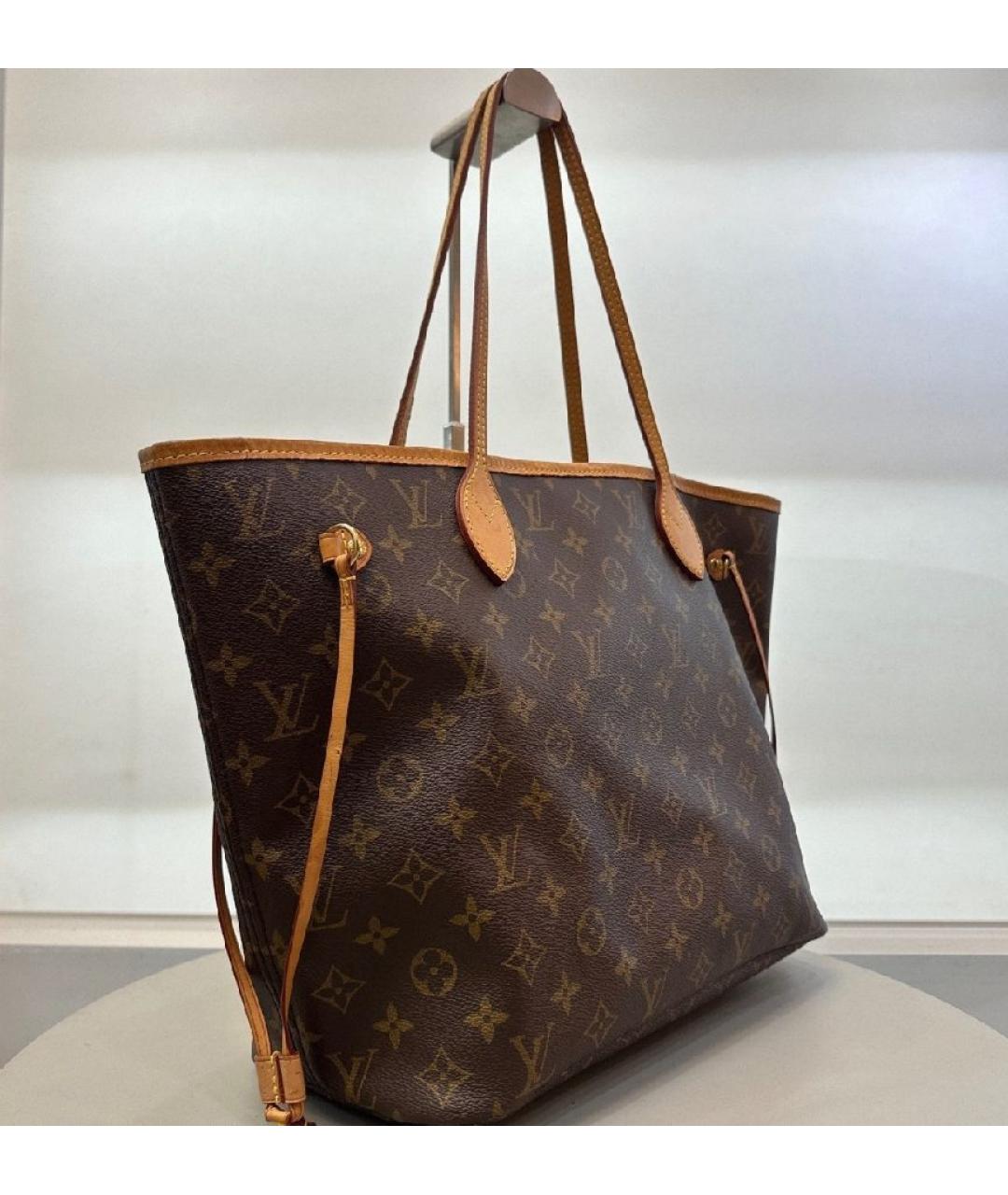 LOUIS VUITTON Коричневая сумка тоут, фото 2