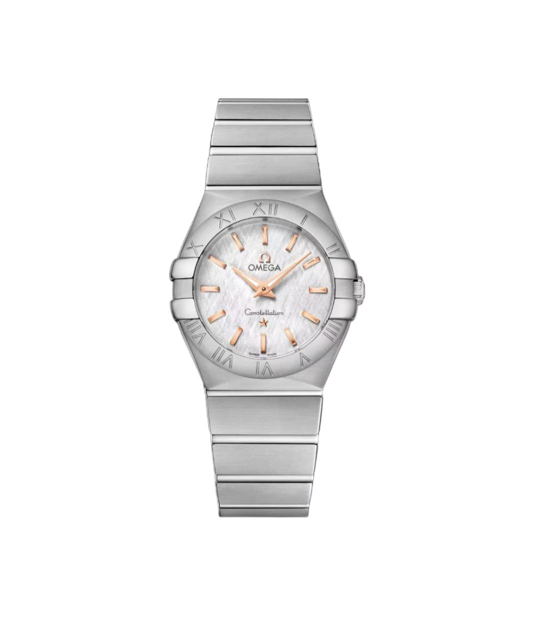 OMEGA Серебряные часы, фото 1