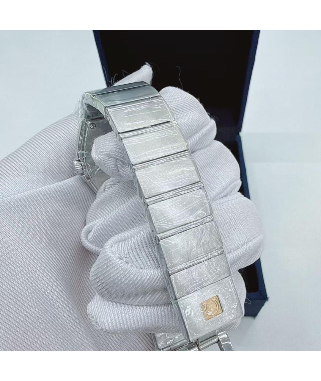 OMEGA Серебряные часы, фото 5