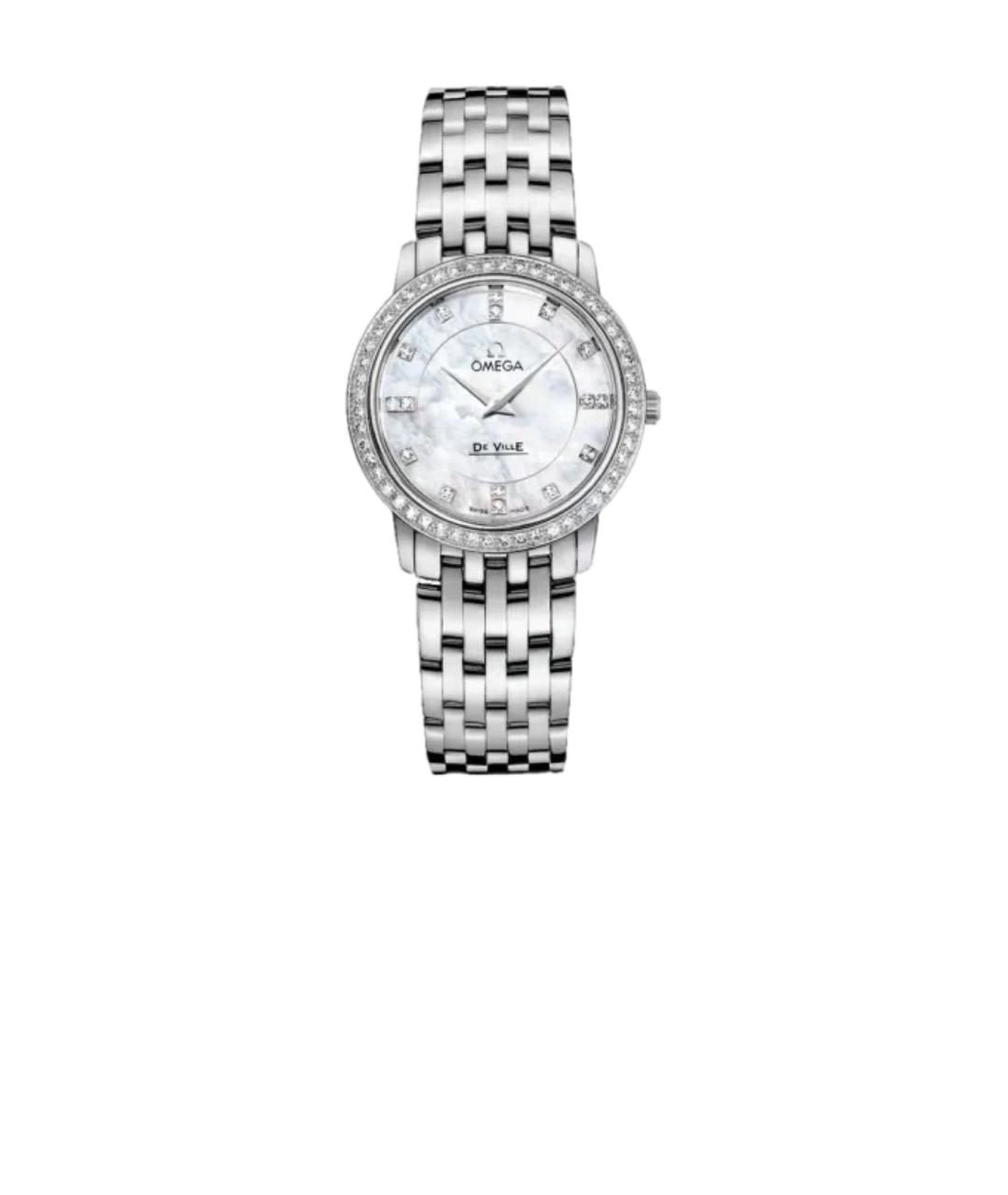 OMEGA Серебряные часы, фото 5