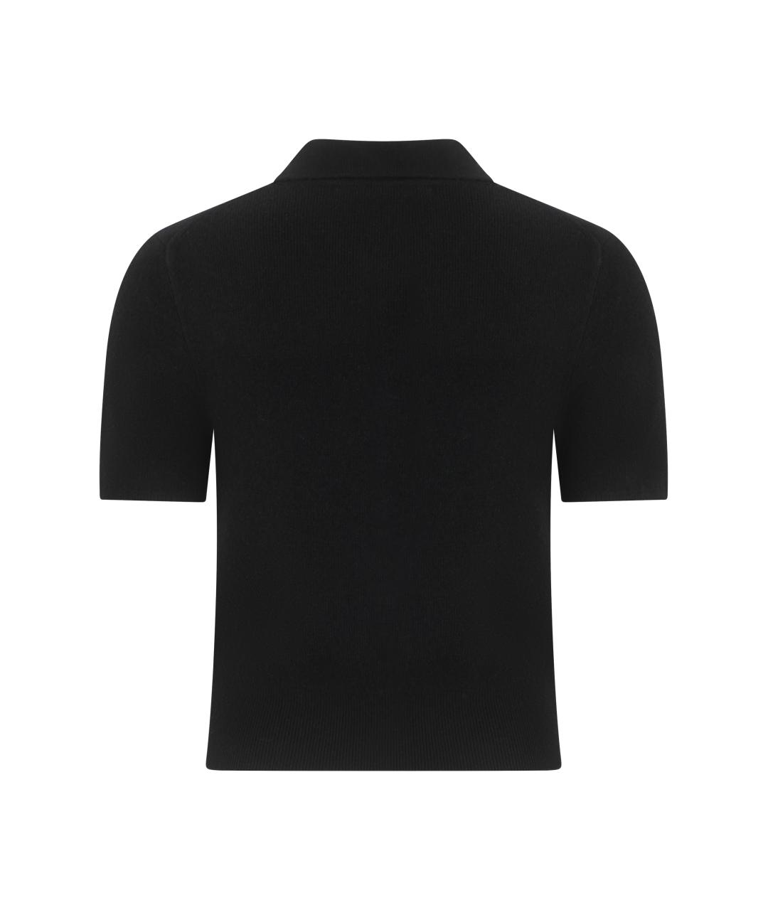 ALEXANDER WANG Черный шерстяной кардиган, фото 2