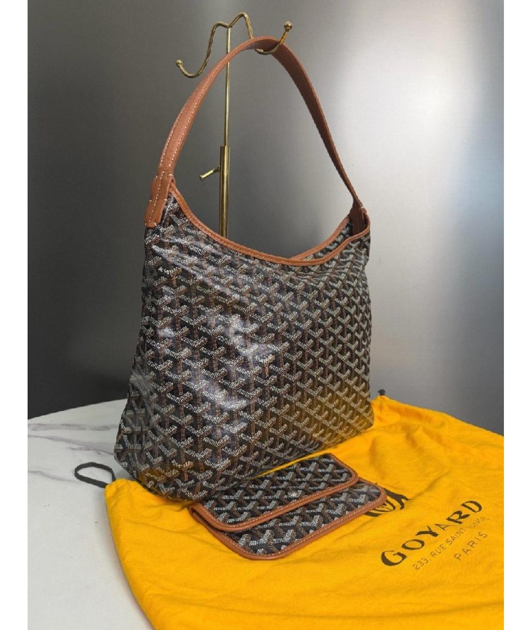 GOYARD Коричневая сумка через плечо, фото 2