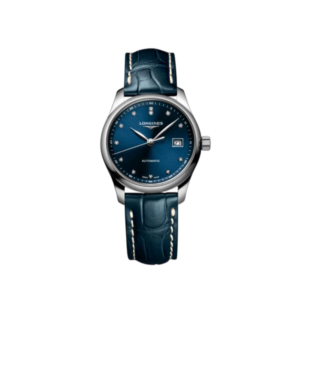 LONGINES Синие часы, фото 7