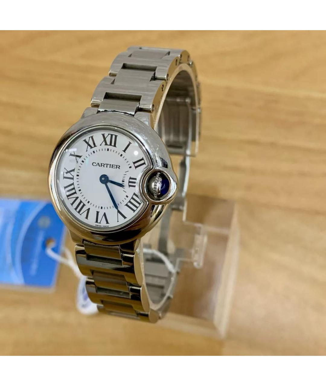 CARTIER Серебряные часы, фото 4