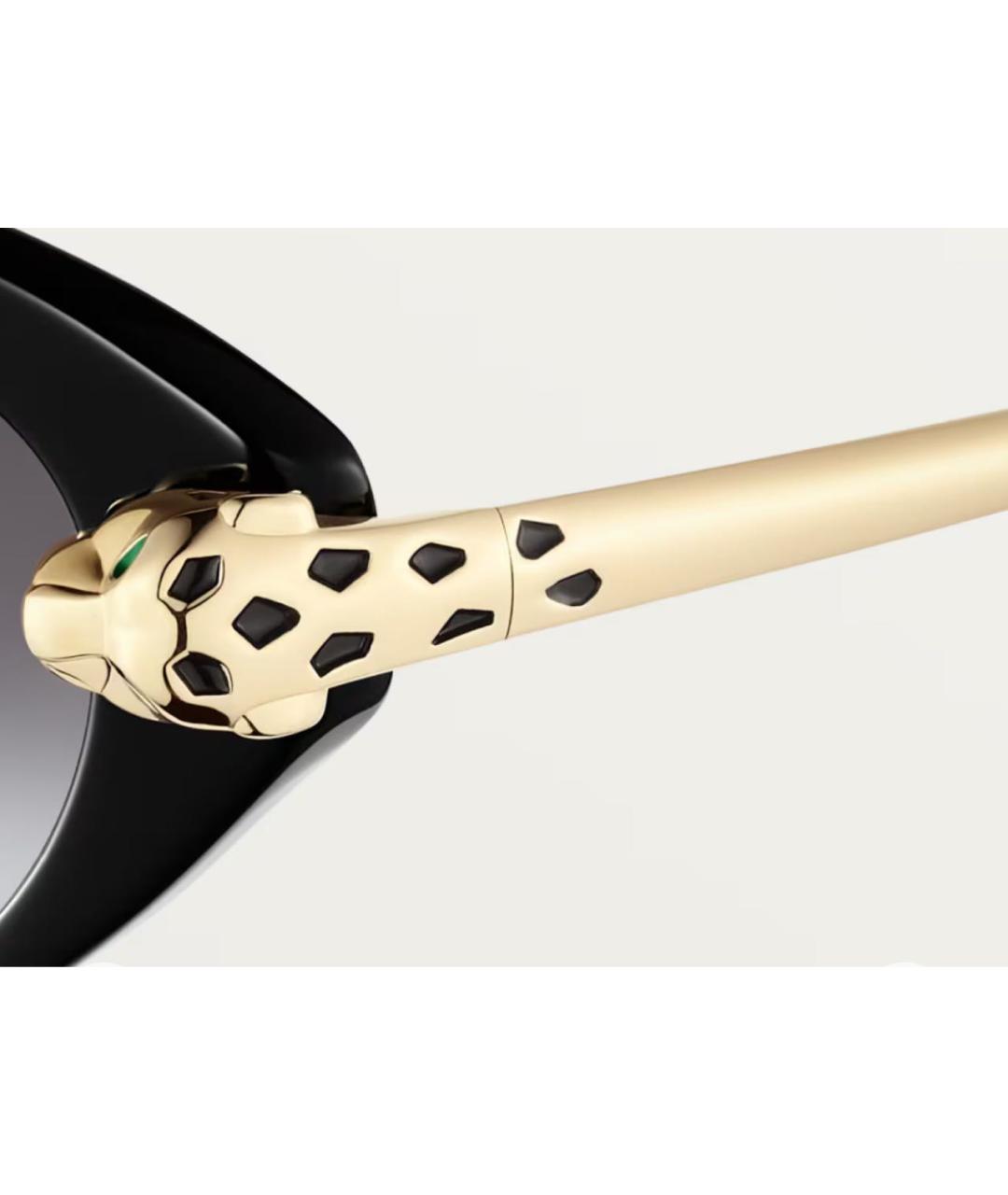 CARTIER Золотые металлические солнцезащитные очки, фото 3