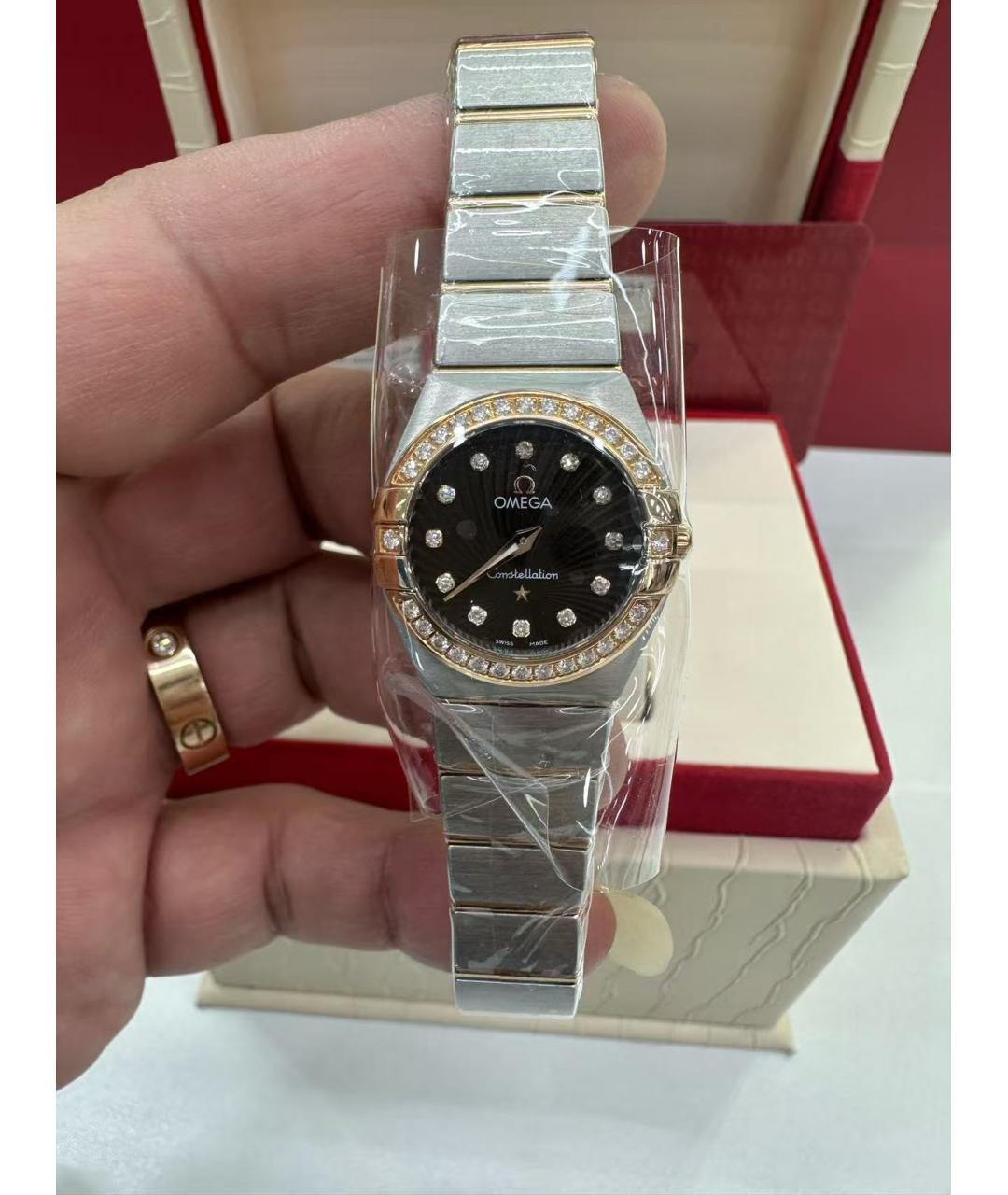 OMEGA Серебряные часы, фото 2