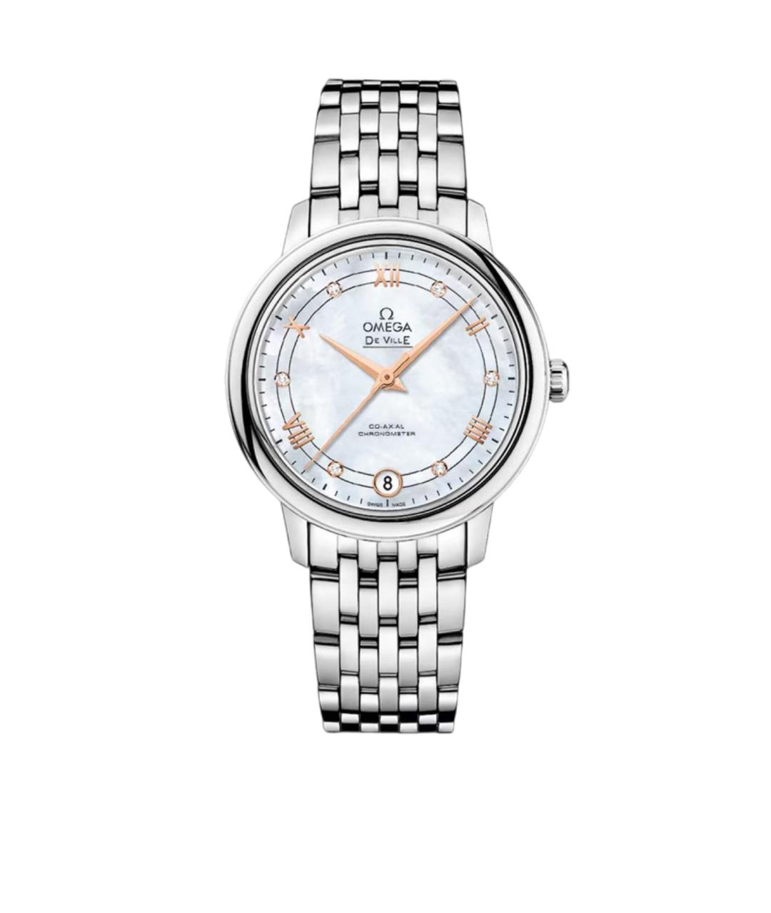 OMEGA Серебряные часы, фото 1