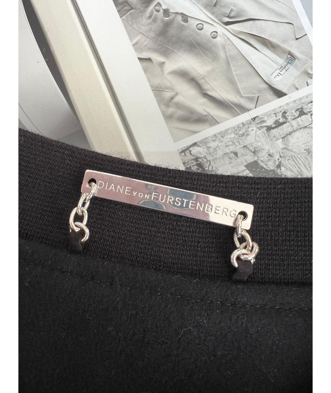 DIANE VON FURSTENBERG Черная куртка, фото 3