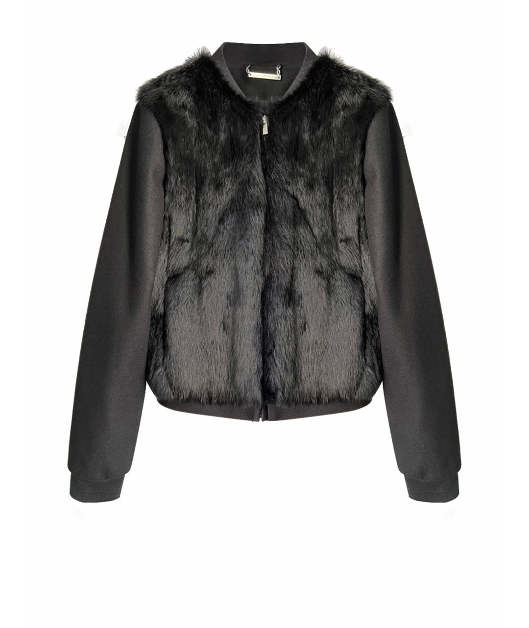 DIANE VON FURSTENBERG Черная куртка, фото 1