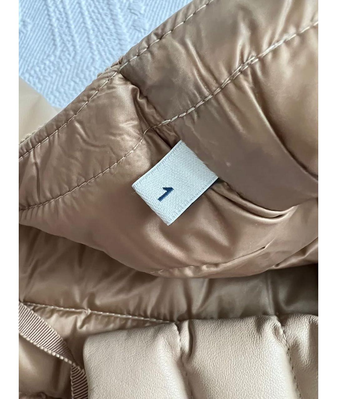 MONCLER Бежевая куртка, фото 7