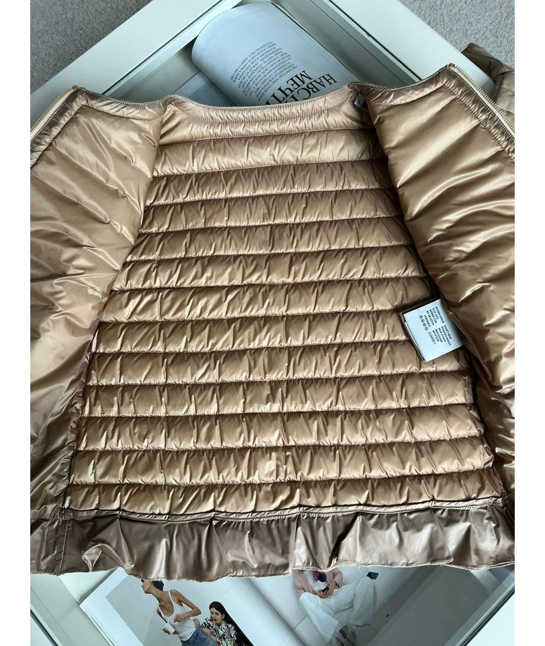 MONCLER Бежевая куртка, фото 4