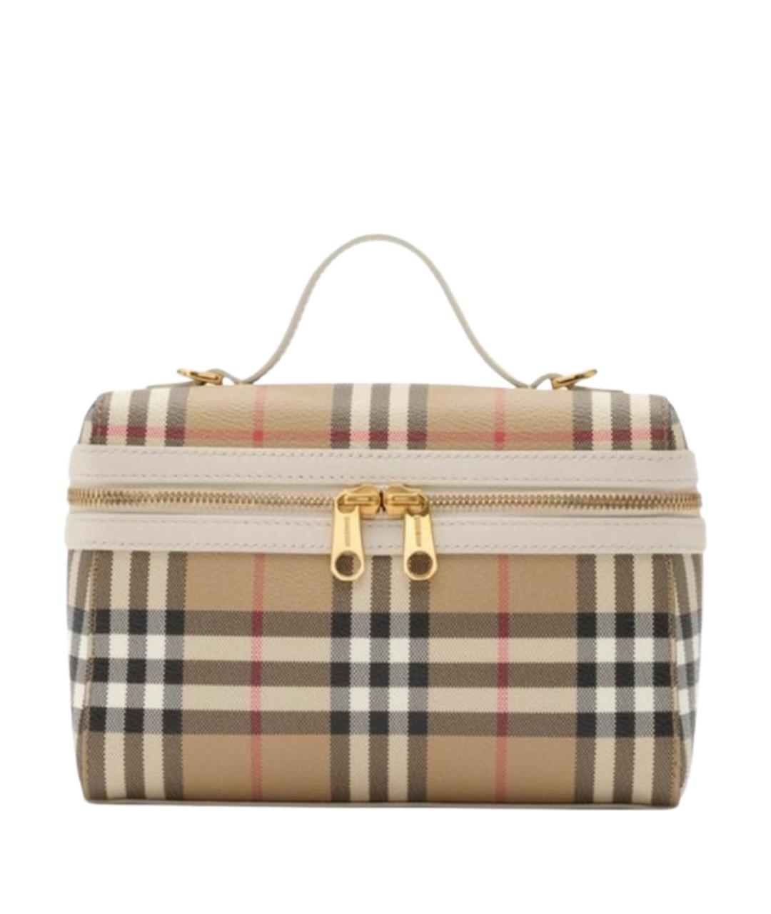 BURBERRY Мульти хлопковая сумка с короткими ручками, фото 1