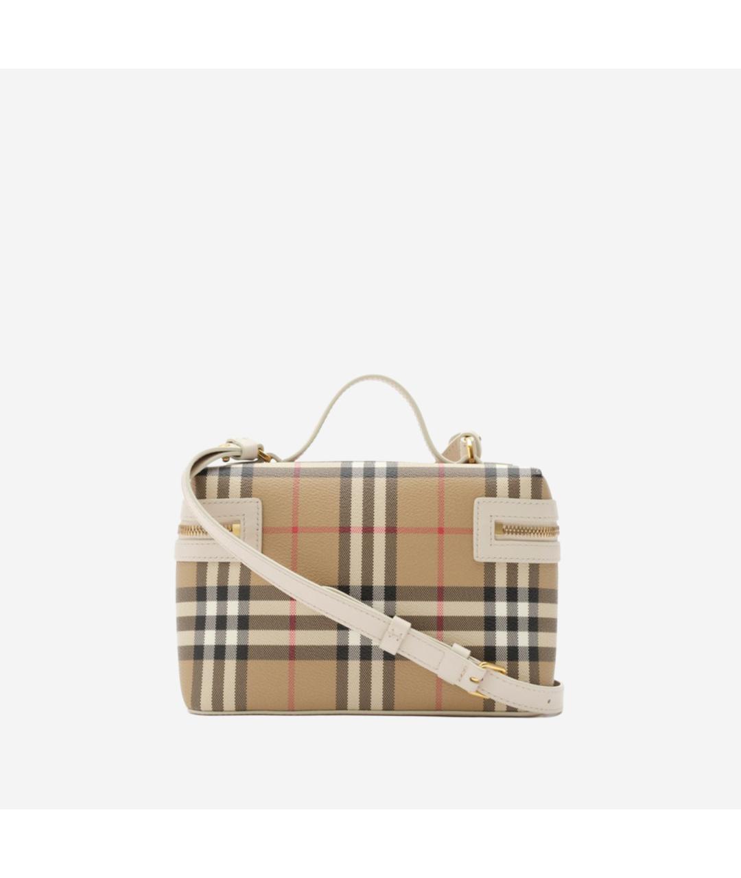 BURBERRY Мульти хлопковая сумка с короткими ручками, фото 3