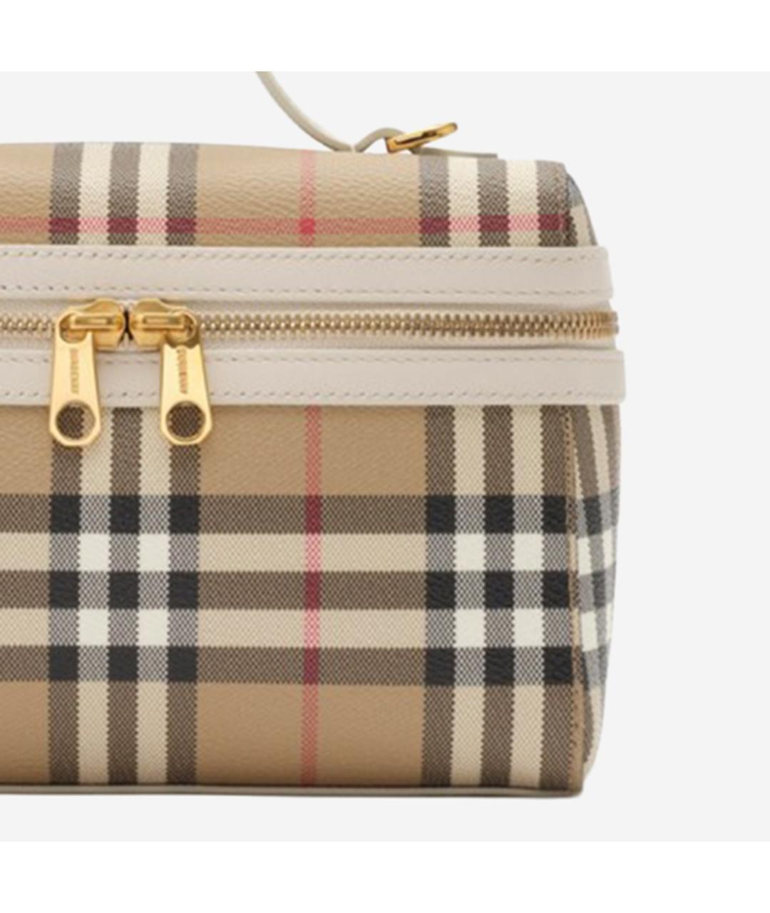 BURBERRY Мульти хлопковая сумка с короткими ручками, фото 4