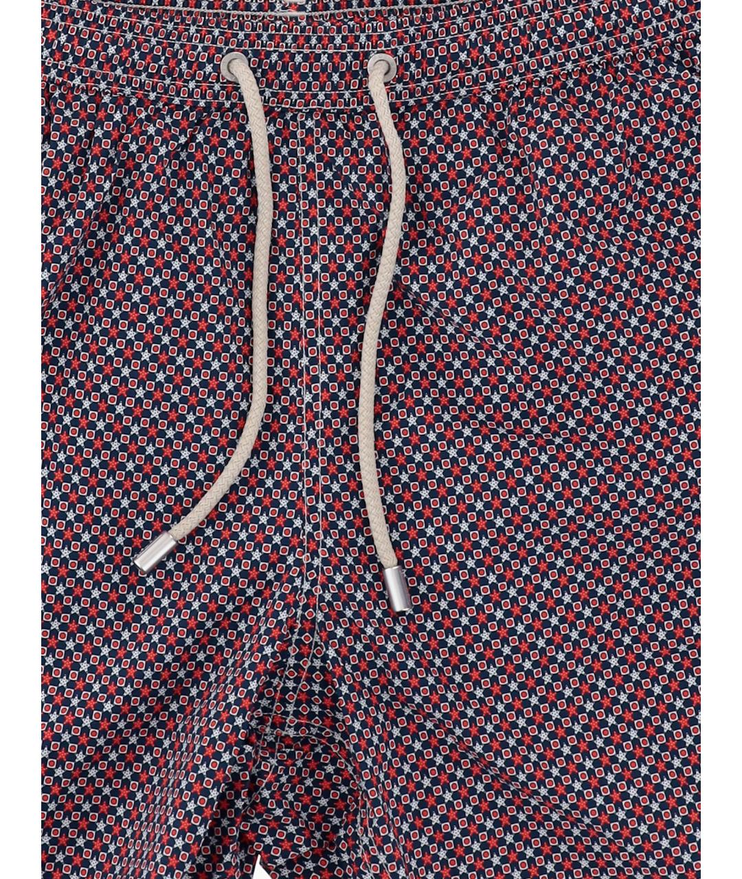 MC2 SAINT BARTH Бордовые полиэстеровые плавки, фото 3