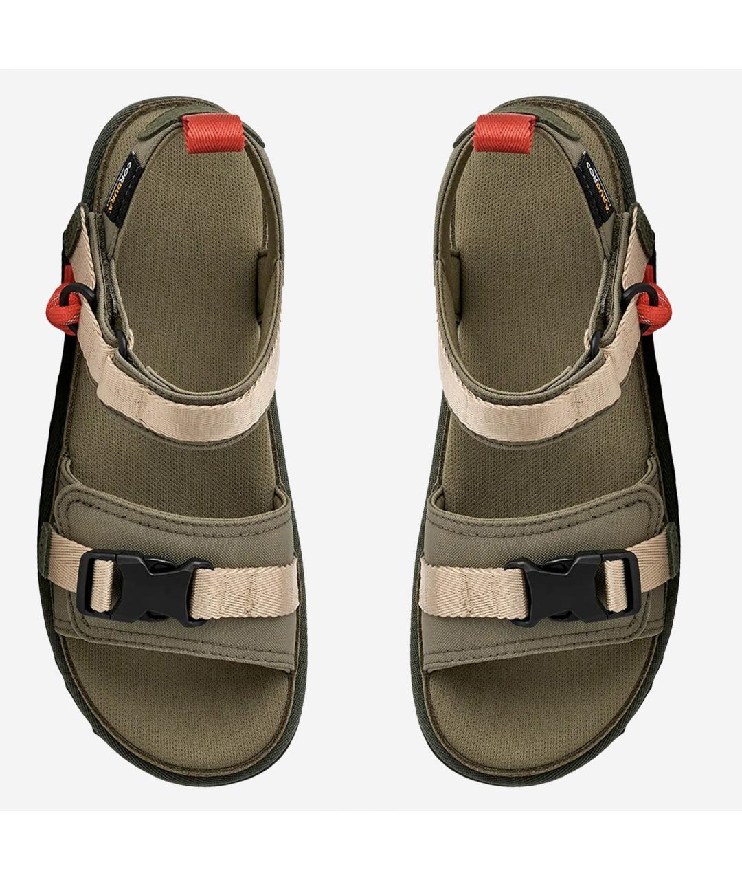 UGG AUSTRALIA Зеленые замшевые босоножки, фото 2