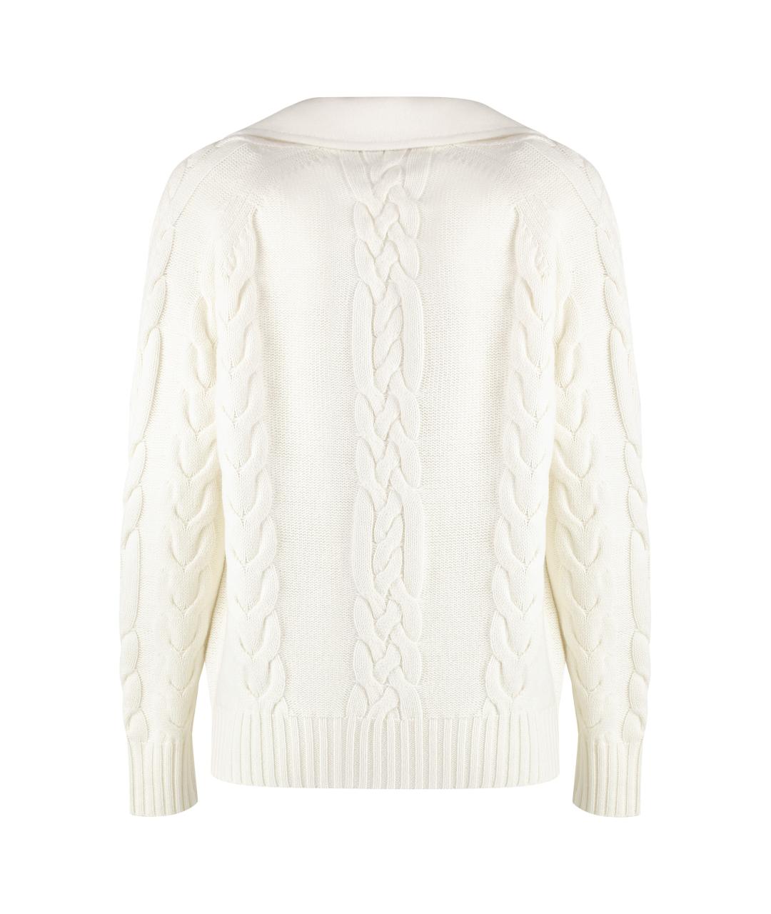 MAX MARA Белая шерстяная куртка, фото 2