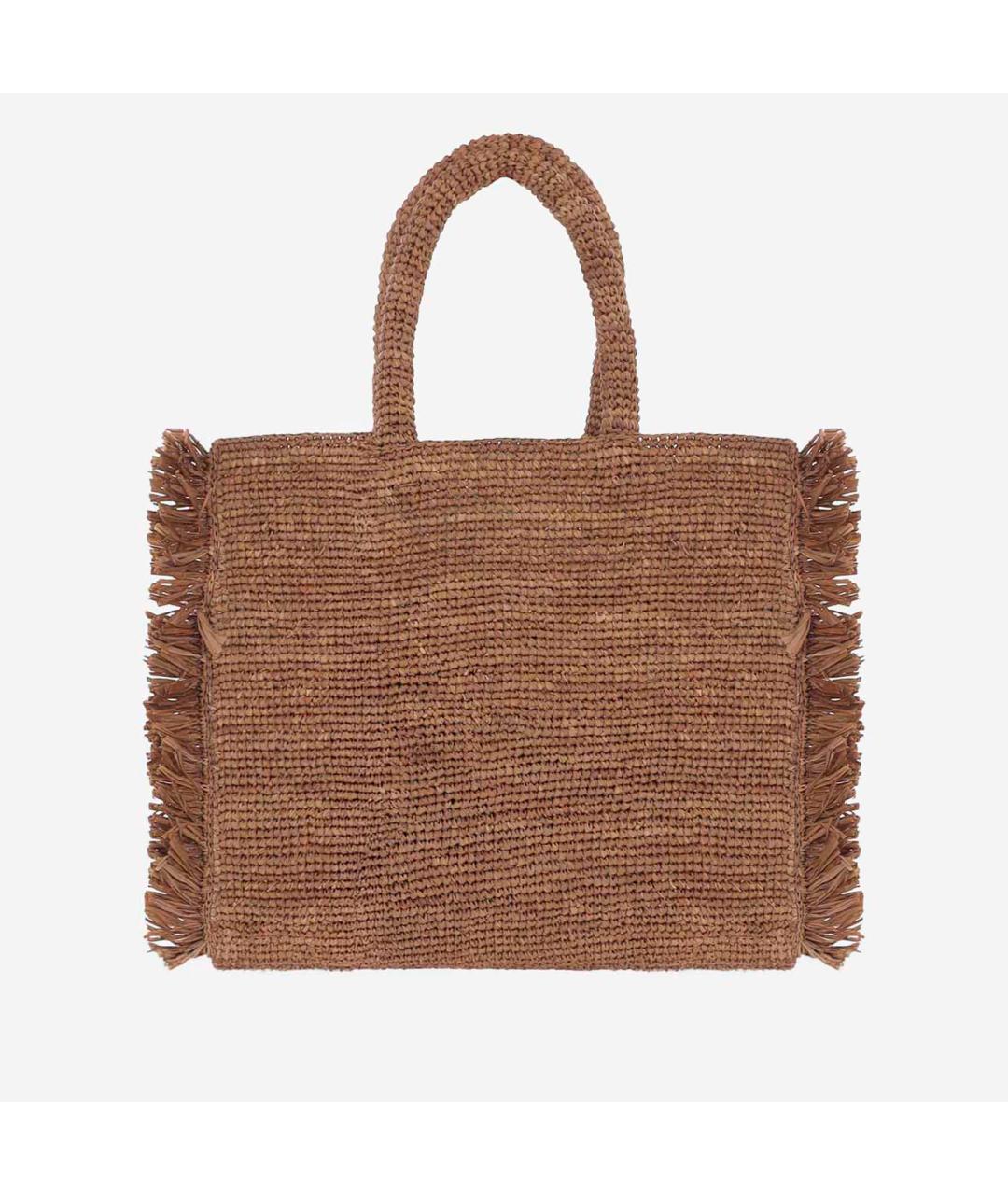 MC2 SAINT BARTH Коричневая пляжная сумка, фото 3