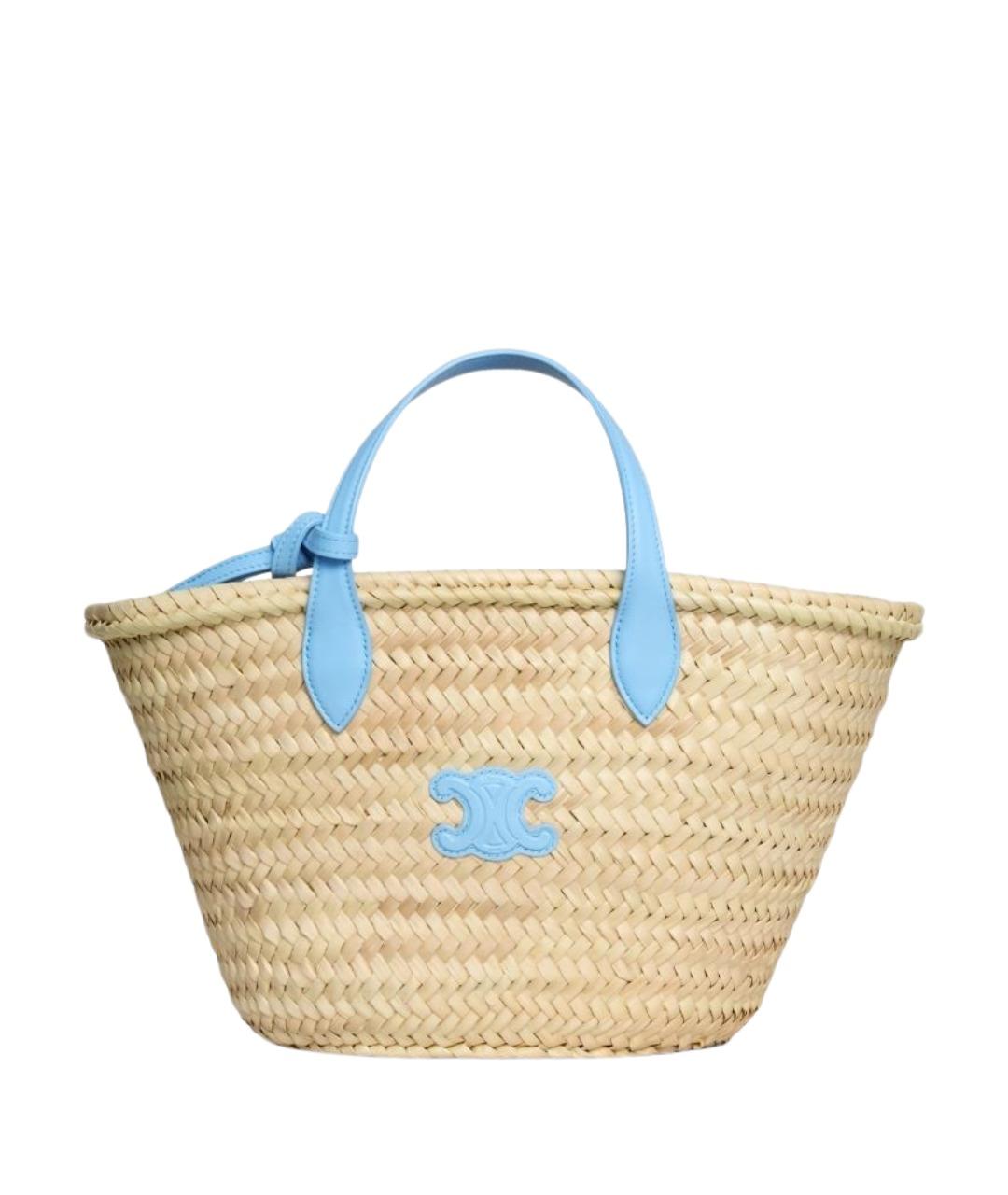 CELINE Бежевая сумка через плечо, фото 1