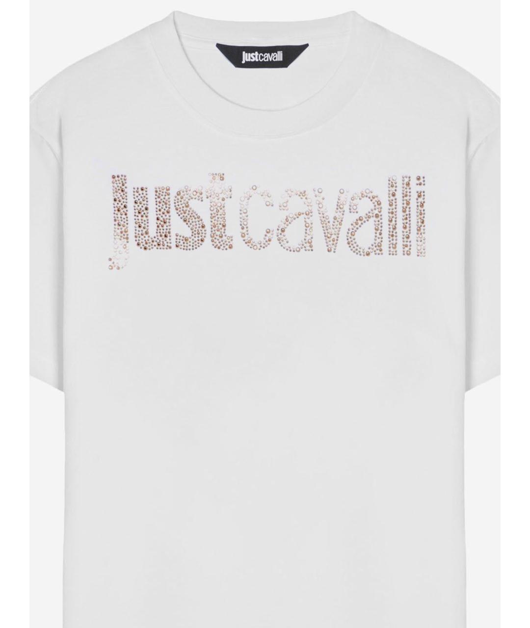 JUST CAVALLI Белая футболка, фото 3