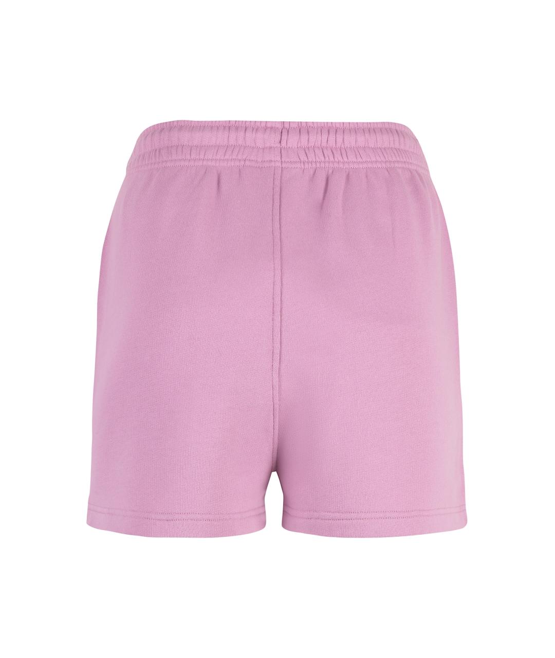 MAISON KITSUNE Розовые хлопковые шорты, фото 2