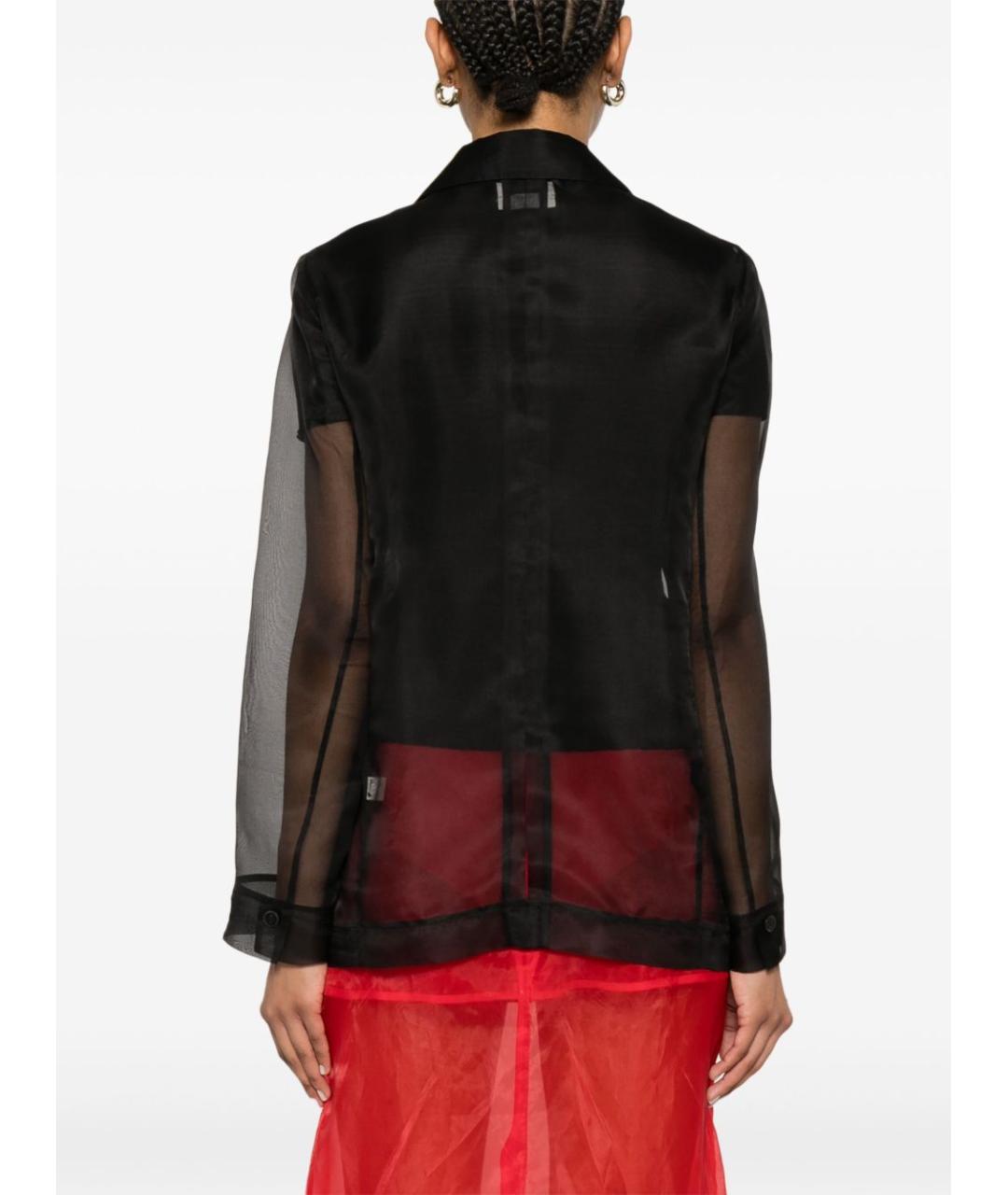 FORTE FORTE Черный жакет/пиджак, фото 2