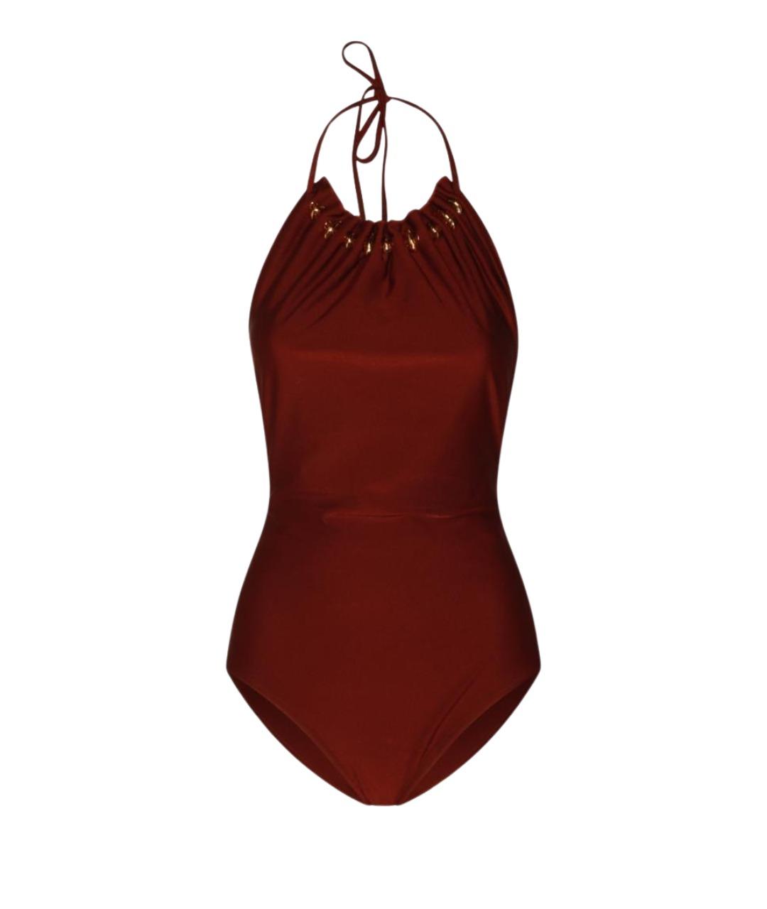 ZIMMERMANN Бордовый полиамидовый купальник, фото 1