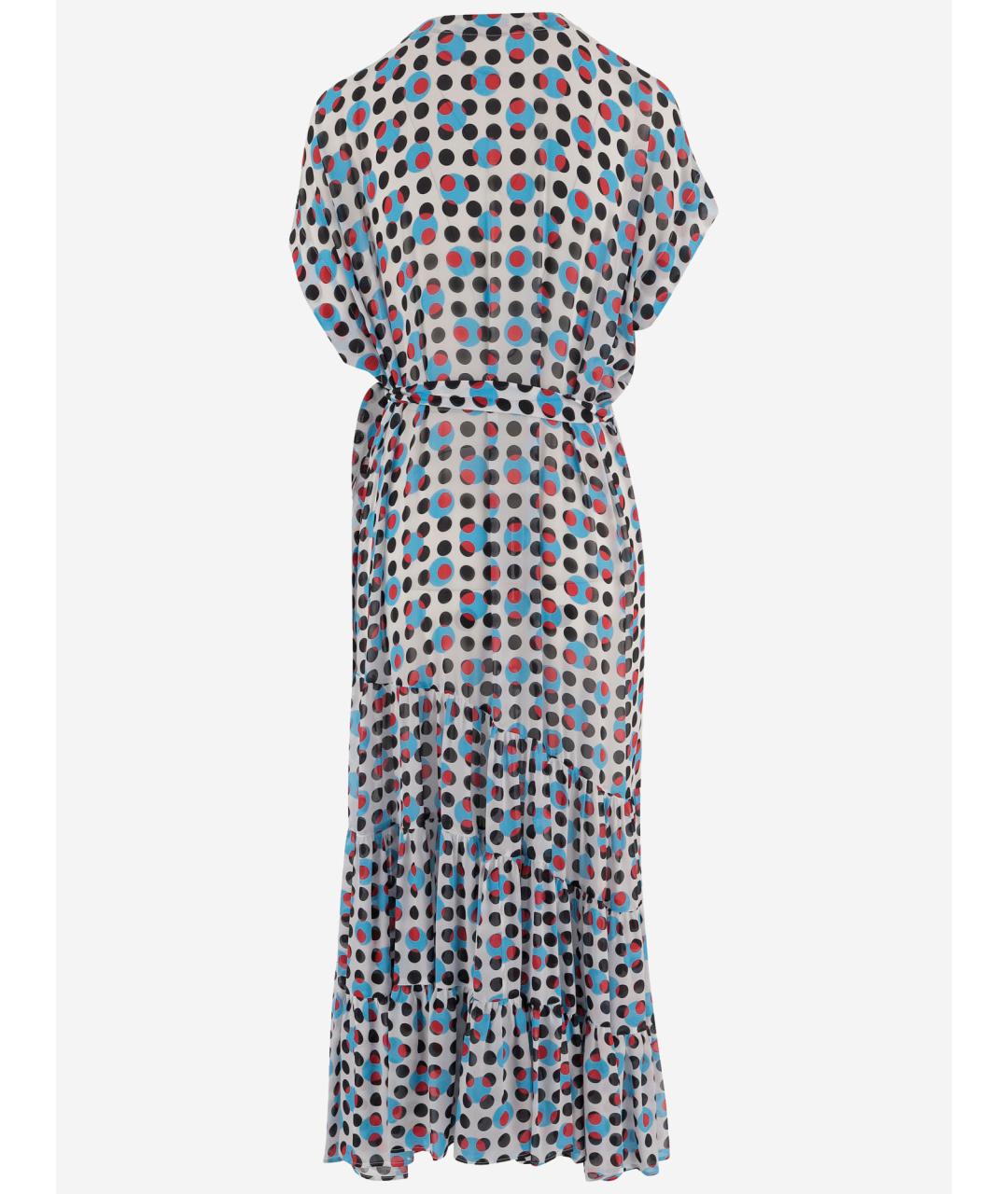 DRIES VAN NOTEN Мульти вискозное повседневное платье, фото 2