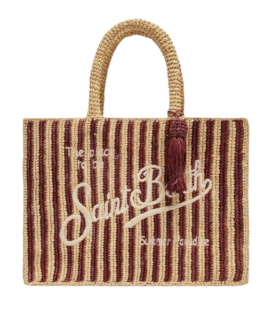 MC2 SAINT BARTH Мульти пелетеная сумка тоут, фото 1