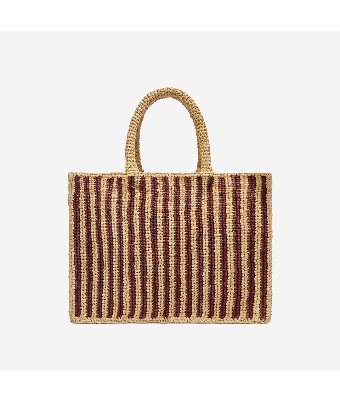 MC2 SAINT BARTH Мульти пелетеная сумка тоут, фото 2