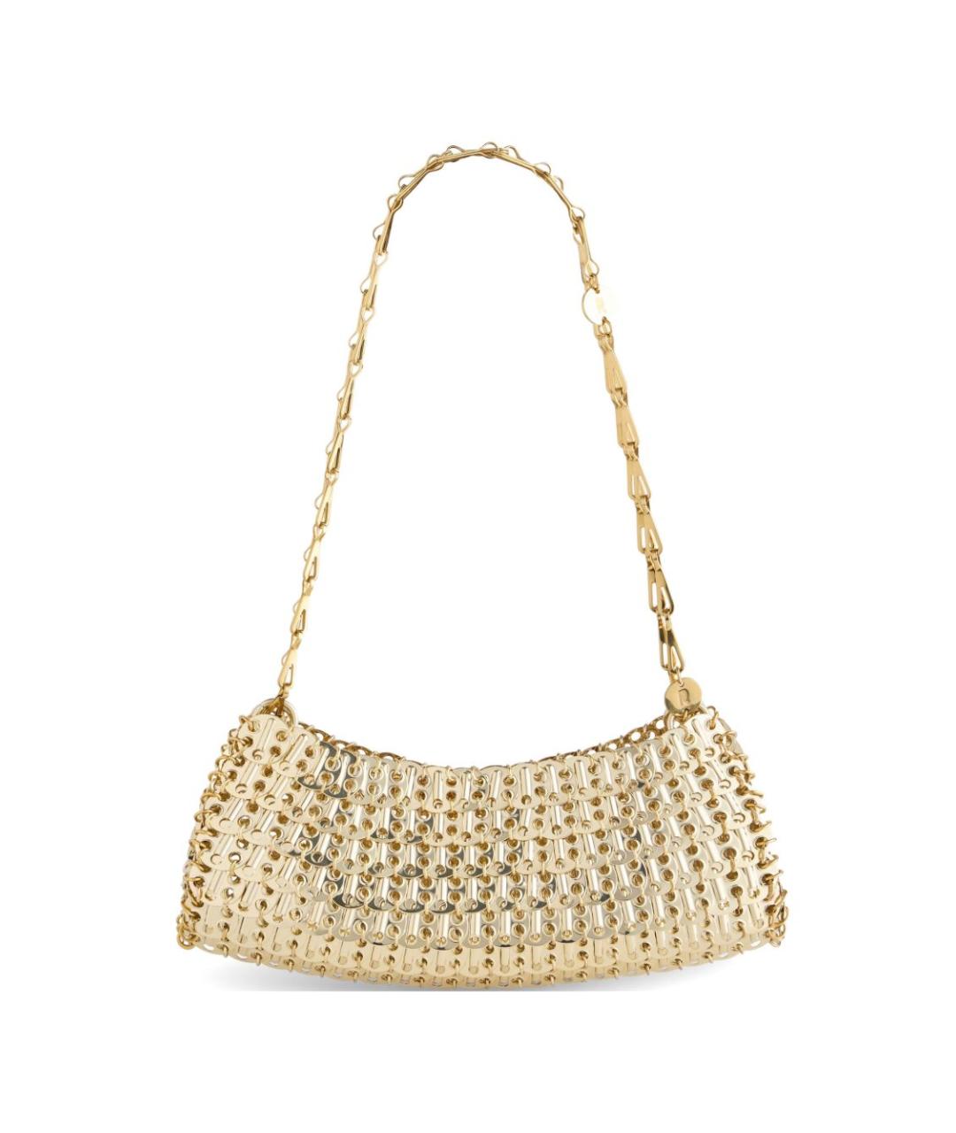 PACO RABANNE Золотая сумка тоут, фото 1