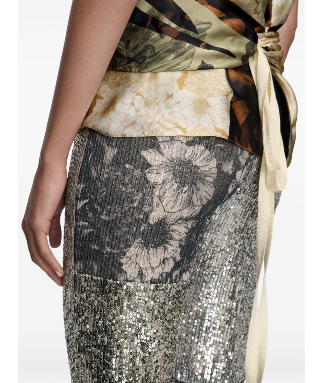 MAISON MARGIELA Полиэстеровые прямые брюки, фото 7