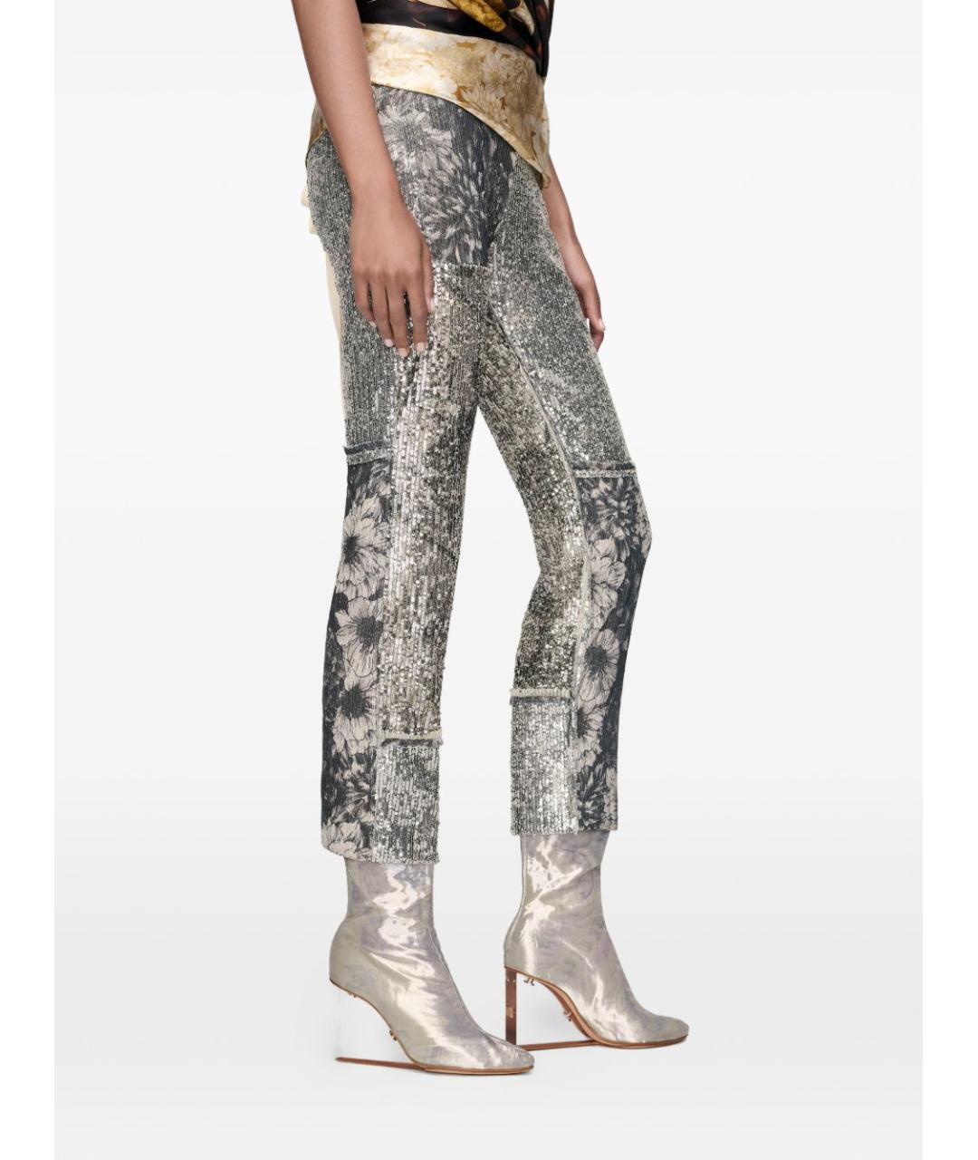 MAISON MARGIELA Полиэстеровые прямые брюки, фото 5